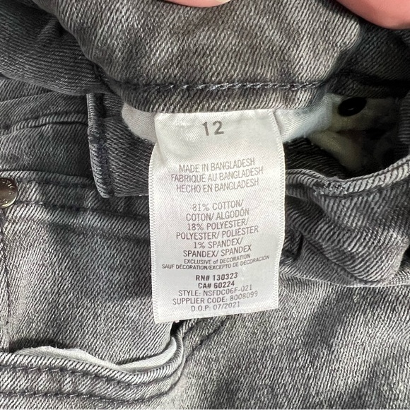 Nautica gray denim jeans size 12 EUC - Picture 3 of 3